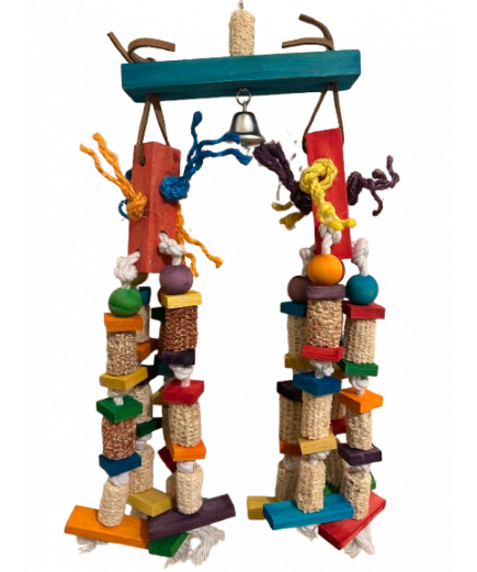 Parrot-Supplies Double Mega Corn Celebration XL Parrot Toy Parrot-Supplies Double Mega Corn Celebration XL Parrot Toy